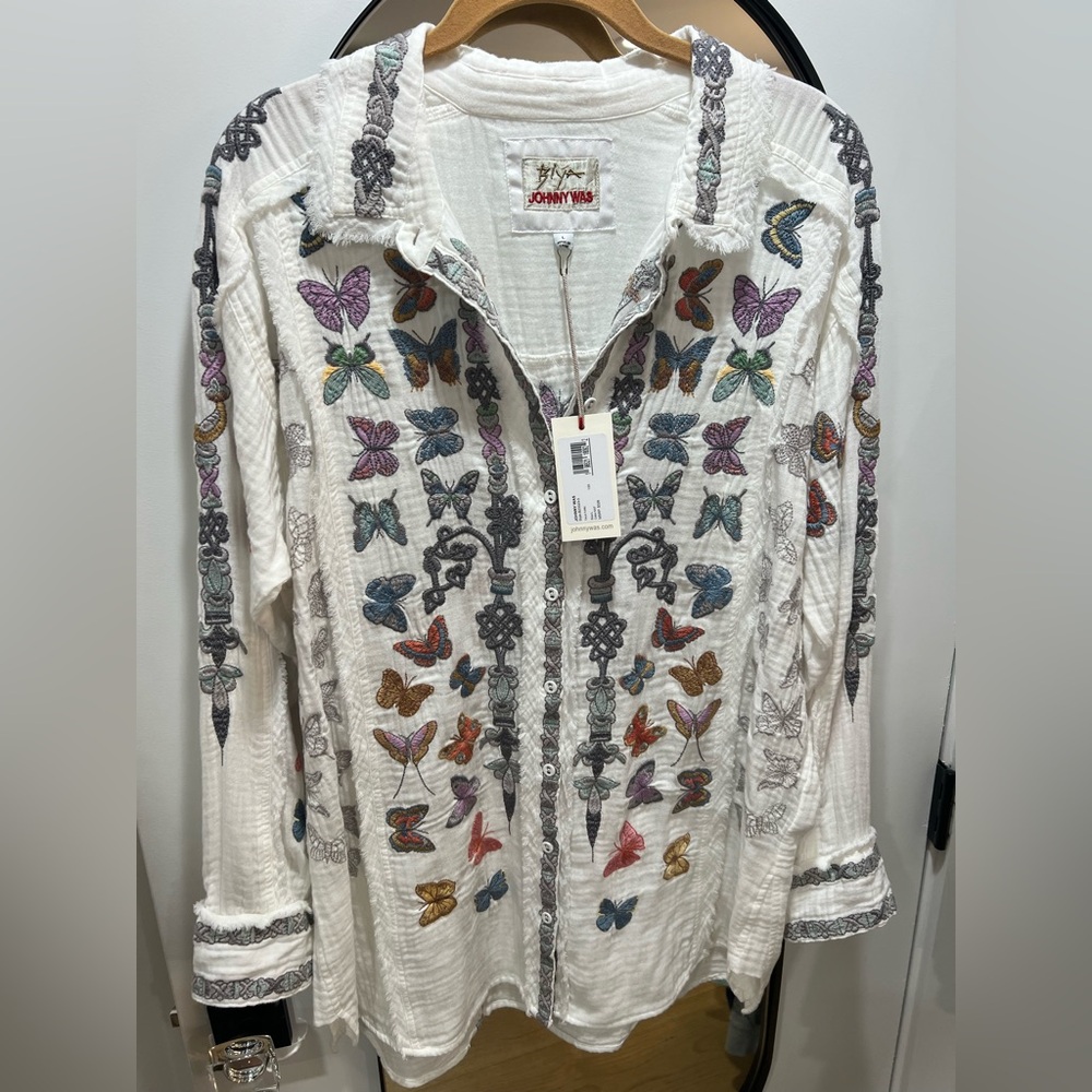 Johnny Was Talia Tunic NWT Size L